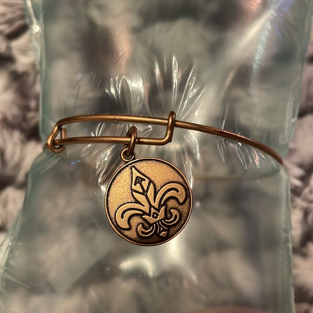 Alex and Ani 2014 made in USA. Fluer dDi Lis. Adjustable.